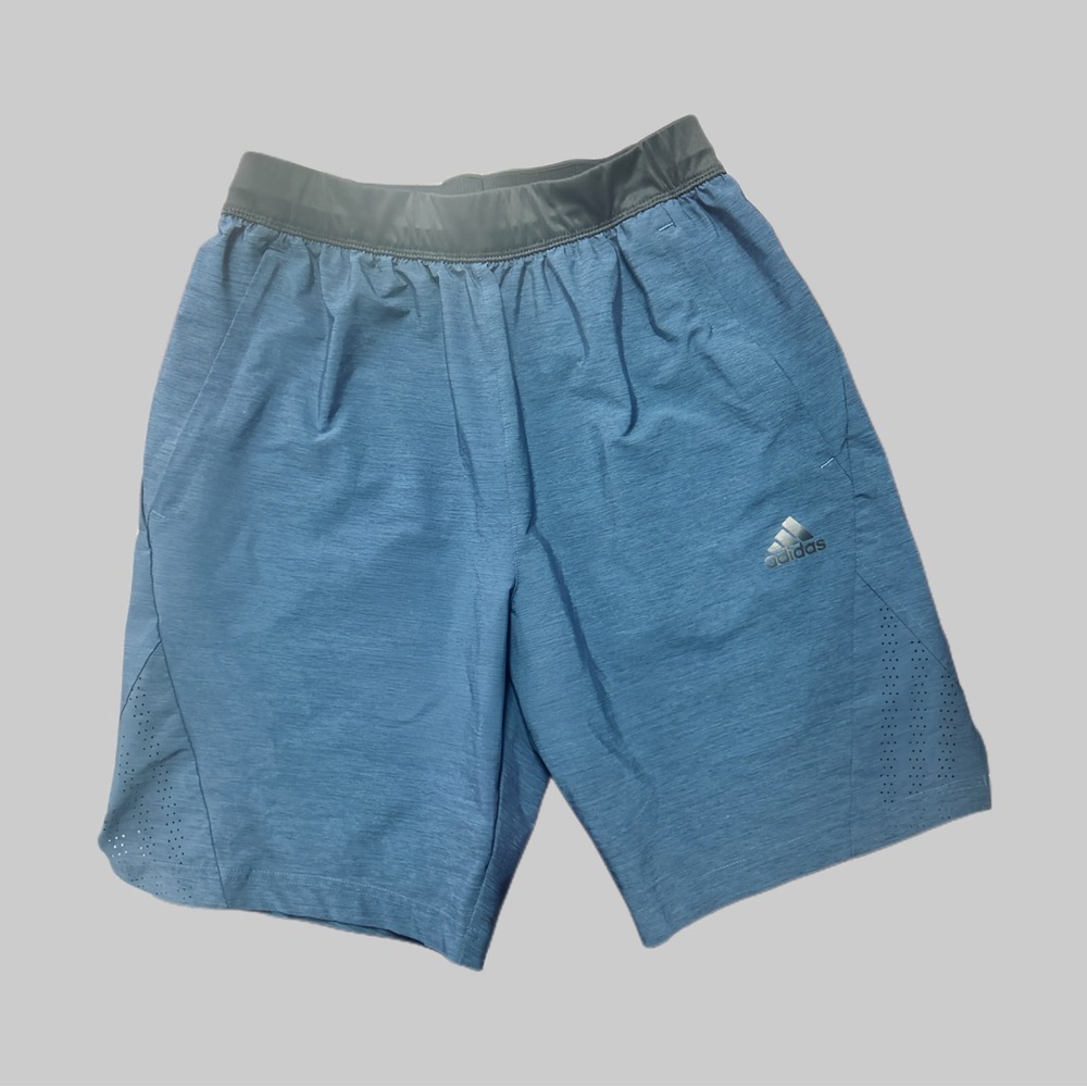 Adidas Men's Blue Athletic Shorts